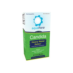 Aqua Flora Candida Heavy Metal Detox Broad Spectrum Detoxification - 2 Oz