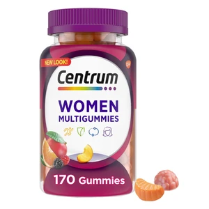 Centrum Womens Multivitamin and Multimineral Gummies Assorted Fruit Flavors Support Energy Immunity and Metabolism 170Ea