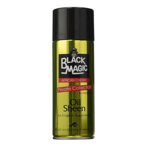 Black Magic Oil Sheen Spray African Cherry Private Collection Hair Shine Formula 10.5Oz (298g)