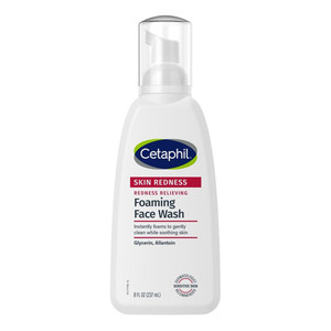Cetaphil Foaming Face Wash Skin Redness Relieving Cleans Soothing and Calms Sensitive Skin 8Oz (237ml)