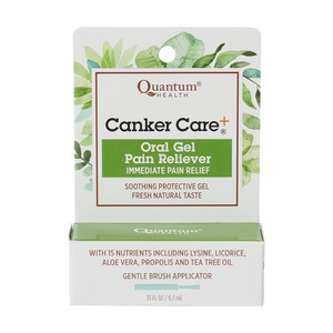 Quantum Health Canker Cover Oral Gel Pain Reliver, 0.33 Oz Quantum Health Canker Cover Oral Gel Pain Reliver, 0.33 Oz