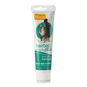 Hartz Hairball Remedy Plus Paste for Cats & Kittens, Salmon, 2.5 Oz