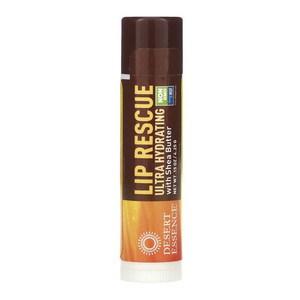 Desert Essence Lip Rescue Ultra Hydrating with Shea Butter, 0.15 Oz