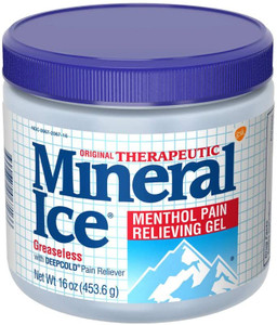 Mineral Ice Original Therapeutic Menthol Pain Relieving Gel, 16 Oz Mineral Ice Original Therapeutic Menthol Pain Relieving Gel, 16 Oz