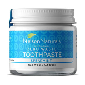Nelson Naturals Spearmint Fluoride Free Toothpaste, 3.3 oz Nelson Naturals Spearmint Fluoride Free Toothpaste, 3.3 oz