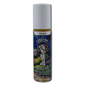 Yakshi Roll On Fragrance Nefertiti for Exotic Musk and Patchouli Aroma 0.32Oz (9ml)
