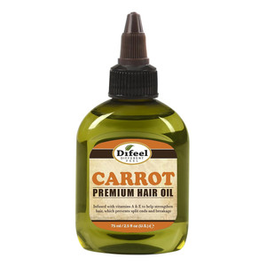 Difeel Sunflower Carrot Premium Natural Hair Oil Revitalizing Conditioning 2.5Oz (75ml)