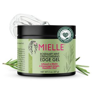 Mielle Organics Rosemary Strengthening Mint Edge Gel, 2 Oz