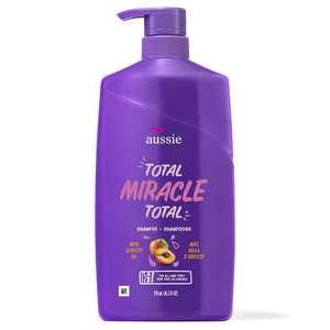 Aussie Total Miracle 7 N 1 Shampoo for All Hair Types Paraben Free 26.2Oz (778ml)