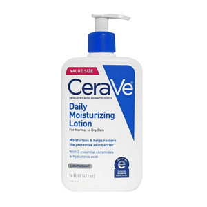 CeraVe Daily Lightweight Moisturizing Lotion for Normal to Dry Skin, 16 Oz CeraVe Daily Lightweight Moisturizing Lotion for Normal to Dry Skin, 16 Oz