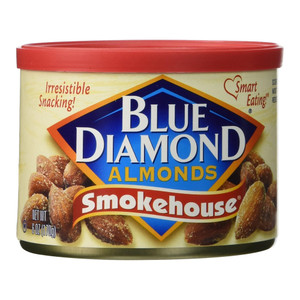Blue Diamond Almonds Smokehouse Flavor Roasted Snack Almonds 6Oz (170g)