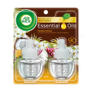 Air Wick Plug in Scented Oil Refill Vanilla & Pink Papaya Air Freshener  Essential Oils, 2 ct - King Soopers