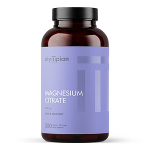 Olympian Labs Magnesium Citrate 400mg Capsules Support Deep Relaxation and Restful Sleep 300Ea