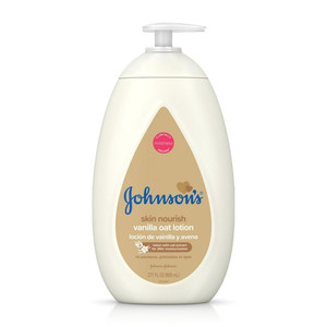 Johnsons Moisturizing Baby Body Lotion with Vanilla And Oat Extract for Dry Skin, 27.1 Oz Johnsons Moisturizing Baby Body Lotion with Vanilla And Oat Extract for Dry Skin, 27.1 Oz