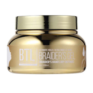 Btl Braiders Hands Dry Defense Ultimate Hold Conditioning Gel, 16 Oz