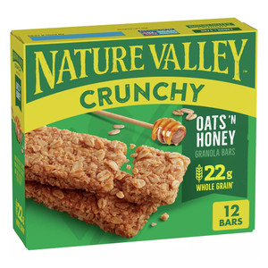 Nature Valley Crunchy Granola Bars, Oats N Honey, 8.94 Oz