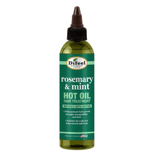 Difeel Rosemary and Mint Hot Oil Hair Treatment with Biotin Stimulating Strengthening 8Oz (240ml)