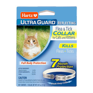 Hartz Ultra Guard Flea and Tick Collar for Cats and Kittens, 1 Ea, 0.53 Oz Hartz Ultra Guard Flea and Tick Collar for Cats and Kittens, 1 Ea, 0.53 Oz