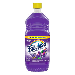 Fabuloso Multi Purpose Cleaner for Long Lasting Freshness Lavender Scent 33.8Oz (1l)