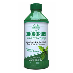 Country Farms Chloropure Liquid Chlorophyll, Support Immune System, 16 Oz