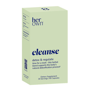 Her own Cleanse Capsules, Gentle Detox, 30 Servings, 60 Ea Her own Cleanse Capsules, Gentle Detox, 30 Servings, 60 Ea