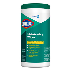 Clorox Disinfecting wipes, Fresh Scent, 75 Ea Clorox Disinfecting wipes, Fresh Scent, 75 Ea