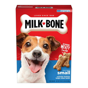 Milk Bone Crunchy Texture Snacks for Small Dogs, Teeth Clean, 24 Oz