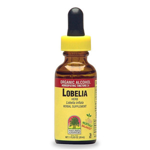 Natures Answer Lobelia Herb with Organic Alcohol, 1 Oz