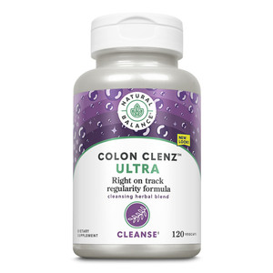 Natural Balance Ultra Colon Clenz Cleansing Herbal Blend Capsules Support Digestive Health 120Ea