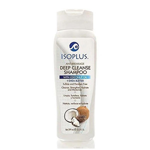 Isoplus Deep Cleanse Shampoo With Coconut Oil and Shea Butter, 13.5 Oz Isoplus Deep Cleanse Shampoo With Coconut Oil and Shea Butter, 13.5 Oz