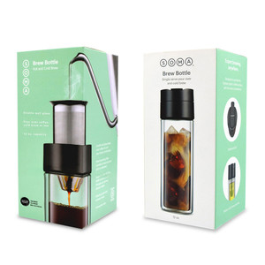 Soma Brew Bottles Hot And Cold Brew Bottle, 12 Oz