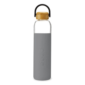Soma Glass Water Bottle V2, White, 25 Oz