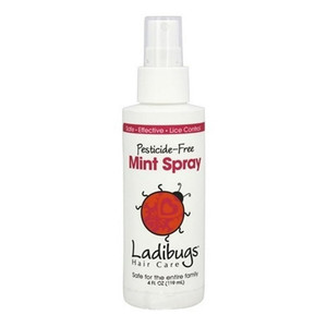 Ladi Bugs Lice prevntn Leavin Spray, Mint, 4 Oz