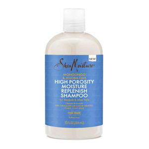 Shea Moisture High Porosity Moisture Replenish Shampoo, 13 Oz