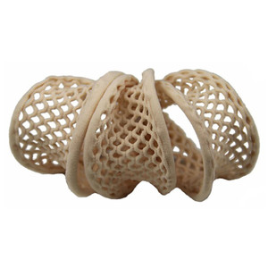 Di Prima Yarrow Mesh Hair Elastic Tan Hair Styling Tool 3Ea
