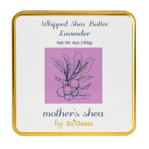 Mothers shea Whipped Body Butter with Lavender, 6 Oz