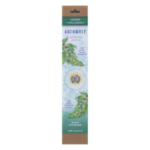 Auromere Ayurvedic Incense Costen Traditional Herbal Aromatherapy Fragrance 0.35Oz (10g)