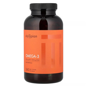 Olympian Labs Omega 3 Fish Oils Softgels Support Heart Health 240Ea