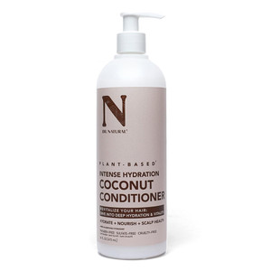 Dr Natural Intense Hydrates and Restore Coconut Conditioner Deep Hydration Nourish Scalp Health Sulfate and Paraben Free 16Oz (473ml)