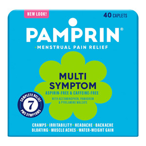 Pamprin Max Strength Multi Symptom Menstrual Relief Tablets 40Ea