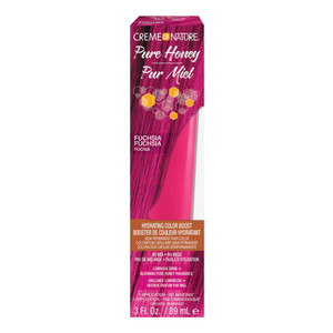 Creme of Nature Pure Honey Color Boost Fuchsia for Hydrating Semi Permanent Hair Color 3Oz (89ml)