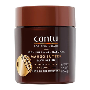 Cantu Natural Skin and Hair Mango Butter Raw Blend with Shea Butter and Coconut Oil, 5.5 Oz