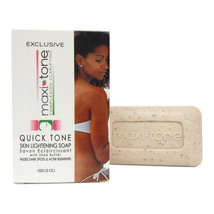 Clear Essence Maxi Tone Quick Tone Skin Lightening Soap with Shea Butter Brightening Formula 5Oz (150g)