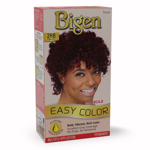 Bigen Permanent Bold Easy Color with Aloe and Olive Oil, 2RB Burgundy, 1 Ea