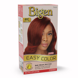 Bigen Permanent Bold Easy Color with Aloe and Olive Oil, 4RC Cinnamon Spice, 1 Ea