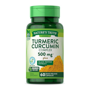 Natures Truth Turmeric Curcumin Complex 500 Mg Plus Black Pepper Extract, 60 Ea Natures Truth Turmeric Curcumin Complex 500 Mg Plus Black Pepper Extract, 60 Ea
