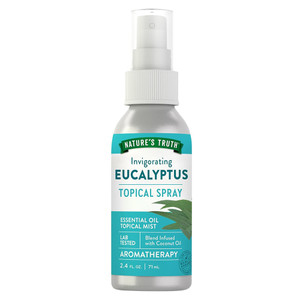Natures Truth Eucalyptus Mist Spray for Aromatherapy and Skin Hydration 2.4Oz (71ml)