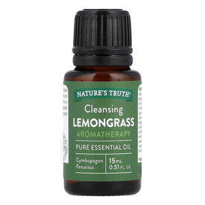Natures Truth Cleansing Lemongrass Essential Oil Aromatherapy and Topical Skin Care 0.51Oz (15ml)