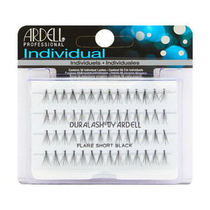 Ardell Professional Individual DuraLash Lashes, Flare Short Black, 1 Ea Ardell Professional Individual DuraLash Lashes, Flare Short Black, 1 Ea