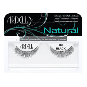 Ardell Fashion Lashes 109 Black Fake Eyelashes Lightweight and Comfortable 1Pair